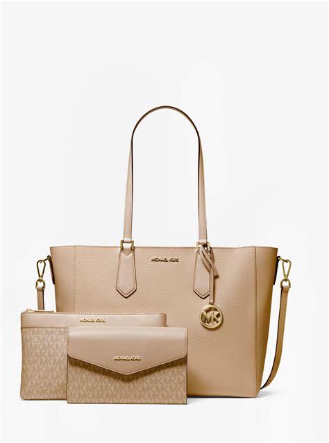 michael kors large 3 in 1 tote|michael kors kimberly tote.